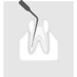 0790 273 Piezo Scaler-Tip 3E  Tooth illustration 150dpi
